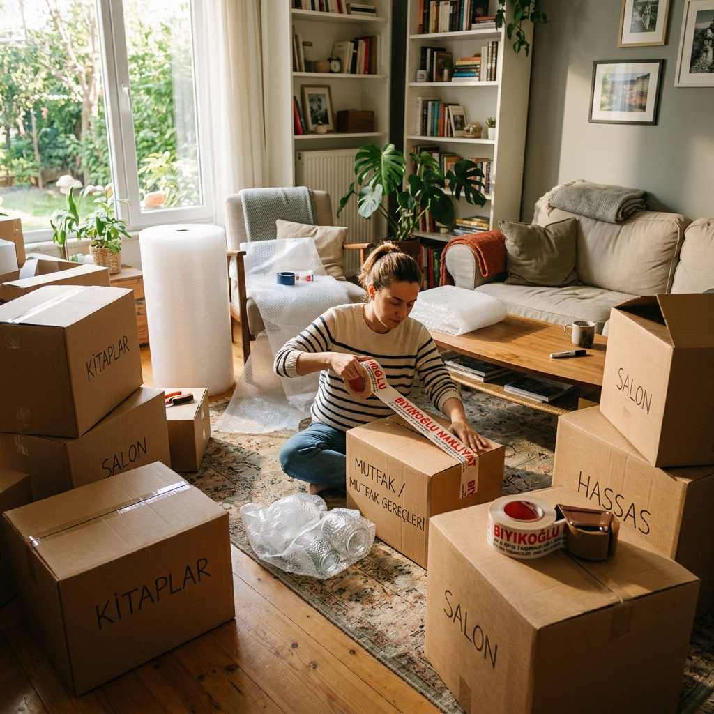 Ev Taşırken Paketleme Nasıl Yapılır? Adım Adım Rehber